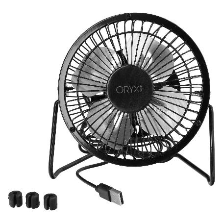 VENTILADOR SOBREMESA 10 CM. 2,5 WATT USB.