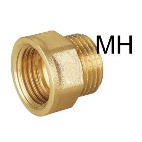 PLUVIA LATON ALARGADERAS HEXAGONAL PULIDAS  3-4 X10 MM A335 (CAJA 10 UNIDADES)