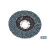 DISCO LAMINADO PROFESIONAL INCLINADO 125 MM. - GRANO 60 ZIRCONIO