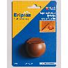 BRIPLAS TOPE PUERTA ADHESIVO ESFERICO  1 U MARRON 307M