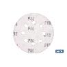 HOJA DE LIJADO LIJADORA ORBITAL 8 AGUJEROS Ø125 MM G. 80   CAJA 5 UNID.