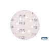 HOJA DE LIJADO LIJADORA ORBITAL 8 AGUJEROS Ø125 MM G. 120   CAJA 5 UNID.