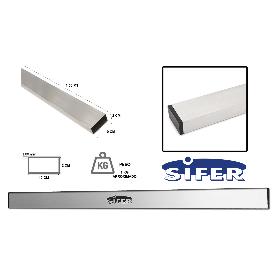 SIFER REGLA ALUMINIO PLANA 10X2-1,50 MTS JYC2000A-1