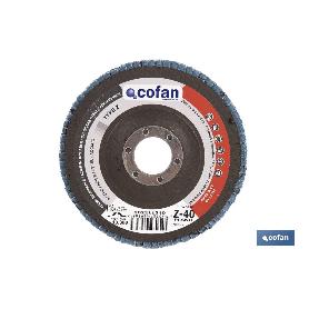 DISCO LAMINADO PROFESIONAL PLANO 115 MM. G-120 ZIRCONIO