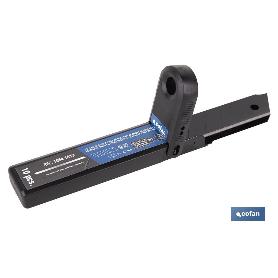 RECAMBIO 10 UDS. HOJA NEGRA SK2 65HRC PARA CÚTER 25 X 126 X 0,7 MM