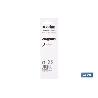 RECAMBIO 10 UDS. HOJA NEGRA SK2 65HRC PARA CÚTER 25 X 126 X 0,7 MM