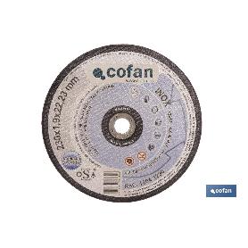 DISCO CORTE - 230X3,0X22,23 METAL STAND.