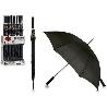 PARAGUAS MANGO ALUMINIO NEGRO 55702