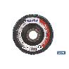 DISCO LAMINADO PROFESIONAL INCLINADO 115 MM. - GRANO 60 ZIRCONIO