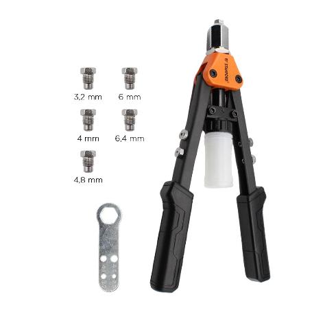 REMACHADORA 2 MANOS 34 CM 5 BOCAS