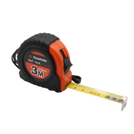 FLEXOMETRO 3 M X16 MM REFORZADO C/ GOMA