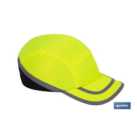 GORRA SPORT SEGURIDAD AMARILLO FLÚOR