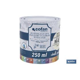 PINTURA A LA TIZA, CHALK PAINT, BLANCO VINTAGE 250 ML