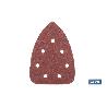 HOJA DE LIJADO LIJADORA MOUSE 7 AGUJEROS 100 X 140 MM G. 80   CAJA 5 UNID.