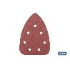 HOJA DE LIJADO LIJADORA MOUSE 7 AGUJEROS 100 X 140 MM G. 180   CAJA 5 UNID.