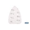 HOJA DE LIJADO LIJADORA MOUSE 7 AGUJEROS 100 X 140 MM G. 180   CAJA 5 UNID.