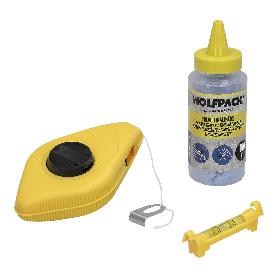 TIRALINEAS ABS 30 METROS CON POLVO 100 GR.