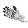 GUANTE ANTICORTE ULTRA LIGERO IMPREGNADO PU NEGRO T-11 VENTA UNITARIA