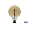 BOMBILLA LED GLOBO SPIRAL 4W E27 170LM 2200K