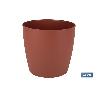 MACETA CAMELIA DE COLOR ARCILLA 30 X 28 CM VENTA UNITARIA