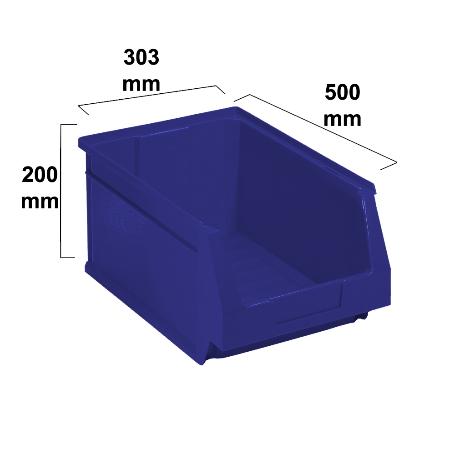 Tayg gaveta apilable industrial azul nº58 500x303