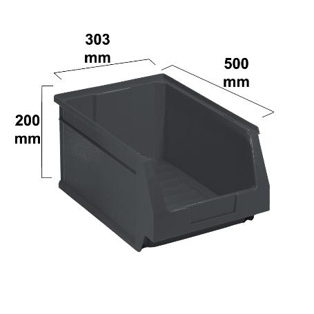 Tayg gaveta apilable industrial gris nº58 500x303