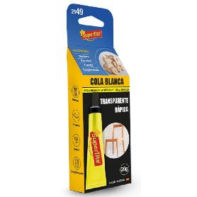 SUPERTITE COLA BLANCA MADERA TRANSPARENTE 1 X 20GR 2549