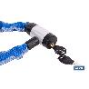 CANDADO DE CADENA ACERO CEMENTADO Ø6 MM CON FUNDA DE NYLON 900 MM