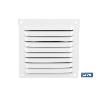 REJILLA DE VENTILACIÓN ALUMINIO BLANCO CON MOSQUITERA 30 X 30 CM VENTA UNITARIA