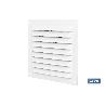 REJILLA DE VENTILACIÓN ALUMINIO BLANCO CON MOSQUITERA 30 X 30 CM VENTA UNITARIA