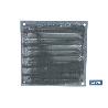 REJILLA DE VENTILACIÓN ALUMINIO BLANCO CON MOSQUITERA 30 X 30 CM VENTA UNITARIA