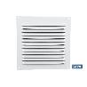 REJILLA DE VENTILACIÓN ALUMINIO BLANCO CON MOSQUITERA 30 X 30 CM VENTA UNITARIA