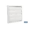 REJILLA DE VENTILACIÓN ABS BLANCO LAMAS MÓVILES Ø12 CM   CAJA 5 UNID.
