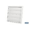 REJILLA DE VENTILACIÓN ABS BLANCO LAMAS MÓVILES Ø12 CM   CAJA 5 UNID.