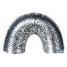 TUBO FLEXIBLE SEMIRRÍGIDO ALUMINIO Ø110 MM X 1,5 M