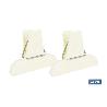 PACK DE 2 PINZAS PARA CERRAR BOLSAS DE COMIDA 7,5 X 5,5 CM