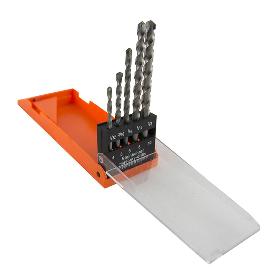 BROCAS DE WIDIA 4 A 10 MM  (5 BROCAS)