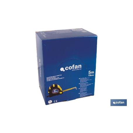 EXPOSITOR DE FLEXÓMETROS MAGNÉTICOS 19 MM X 5 M 12 UDS.