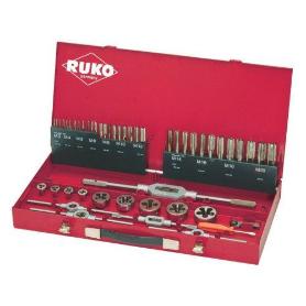 RUKO-245040-JUEGO HERRAMIENTAS DE ROSCAR (54 PIEZAS)