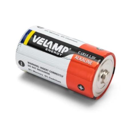 VELAMP-LR14/2BP-PILAS ALCALINAS C DE 1,5V LR14 (X2) (CAJA 12)