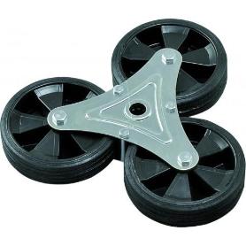GIERRE-D8005-RUEDA PVC TRIPLE