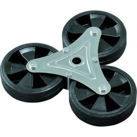 GIERRE-D8005-RUEDA PVC TRIPLE