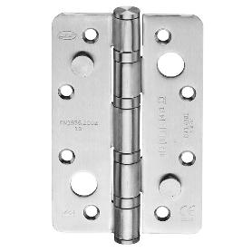 BISAGRA DE SEGURIDAD CON 4 RODAMIENTOS. 80X125MM. INOXIDABLE. SATINADO. IN.050.20.S.R.ECO