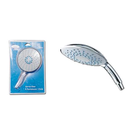 BAJA PLUVIA MANGO DUCHA  4 POSIC. LLUVIA 15 CM REF. 015