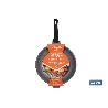 SARTÉN DE INDUCCIÓN DE ALUMINIO FORJADO Ø32 CM ANZIO