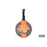 SARTÉN DE INDUCCIÓN DE ALUMINIO FORJADO Ø26 CM ANZIO