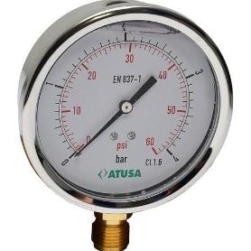 MANOMETRO GLICERINA A-100 1/2 0-10BAR VS440010