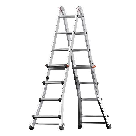 ESCALERA TELESCÓPICA ALUMINIO  5+5 PELDAÑOS