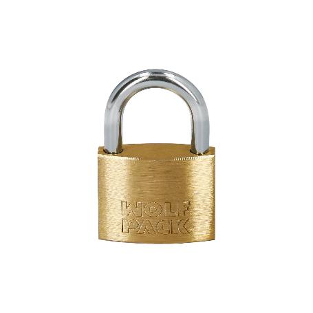 CANDADO LATON ARCO NORMAL LLAVES IGUALES 40 MM. Nº1