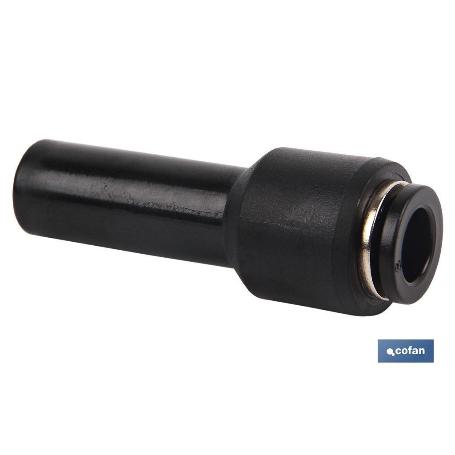 ESPIGA REDUCTOR PLÁSTICO 10/8 MM VENTA UNITARIA